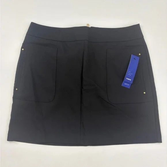 Apt. 9 Black Mini Skirt - Picture 2 of 8